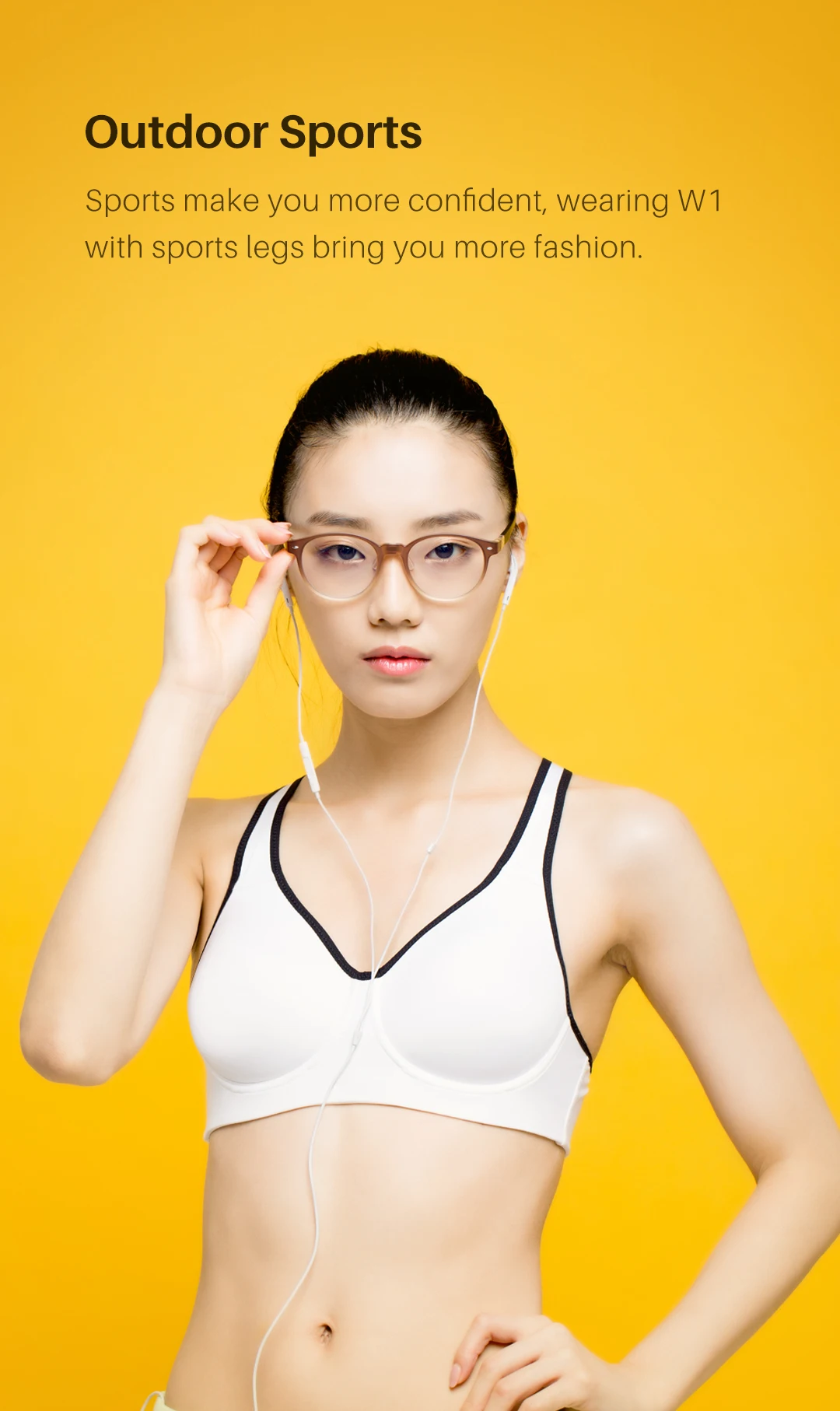 Qukan Anti-Blue-rays W1 Glasses Photochromic Protective Glasses 35% Blue Blocking Modular Design For Daily Life