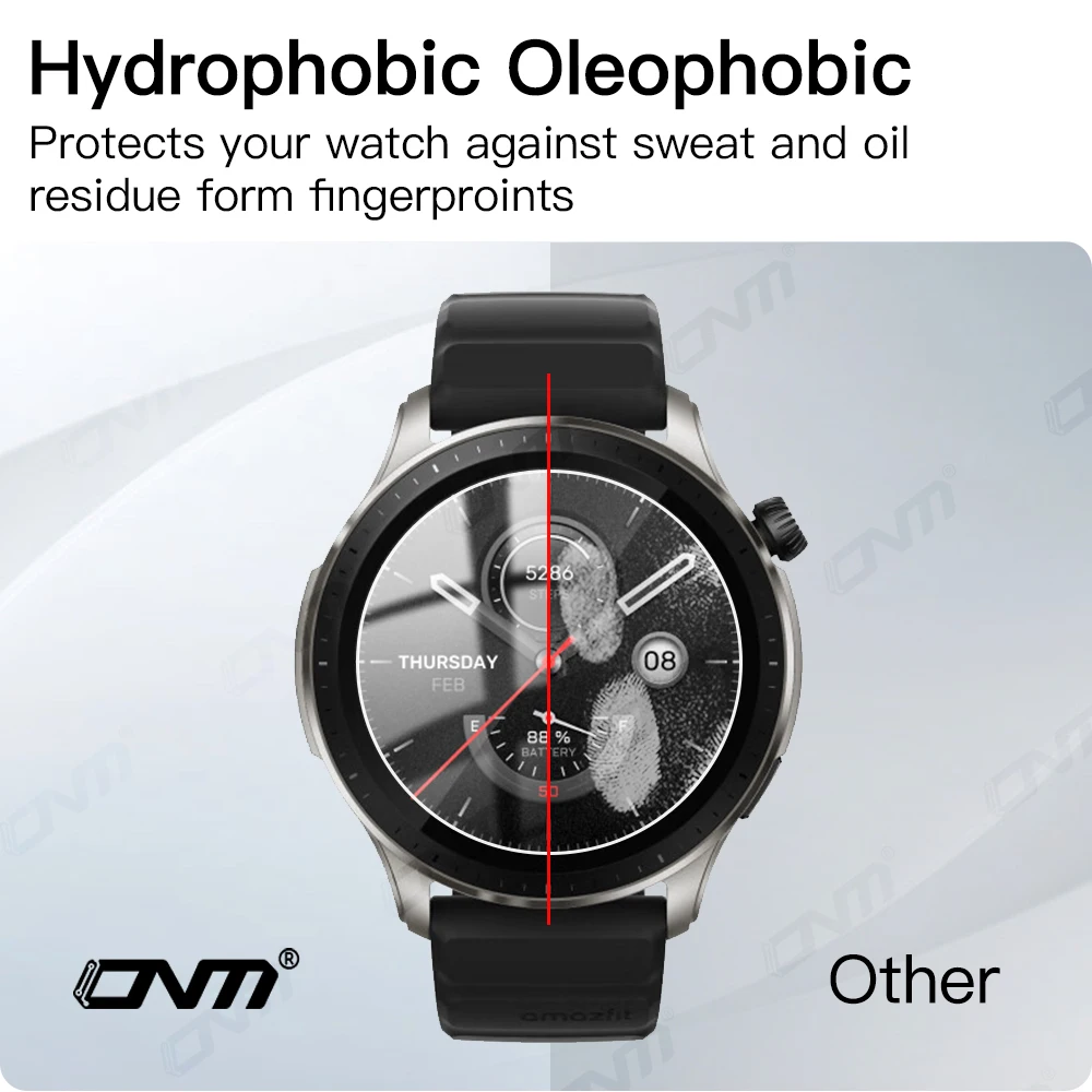 Tempered Glass Screen Protector for Amazfit GTR 4 HD Glass Protective Film Anti-Scratch for Amazfit GTR4 Smart Watch Accessories