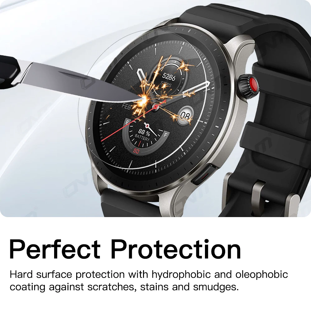 Tempered Glass Screen Protector for Amazfit GTR 4 HD Glass Protective Film Anti-Scratch for Amazfit GTR4 Smart Watch Accessories