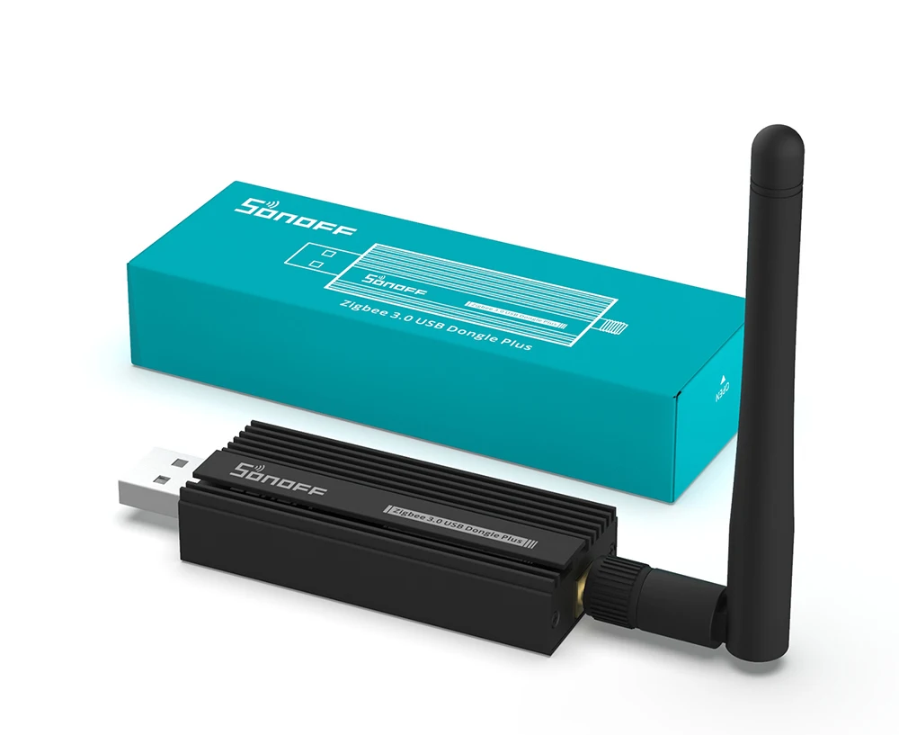SONOFF ZBDongle Zigbee 3.0 USB Gateway ZBDongle Plus Universal via ZHA or Zigbee2MQTT Support Sonoff ZBMINI S26R2ZB SNZB Sensors