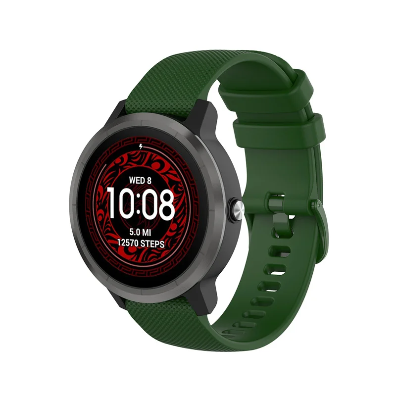 40PCS Silicone Strap for Garmin Venu 3 2s SQ2 Forerunner 165 265 255 245 158 55 Vivoactive 5/4/4s Smartwatch Bracelet Watch Band