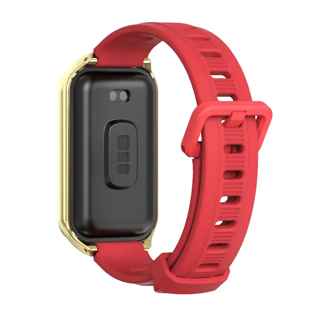 Strap For Amazfit Band 7 Smart Watch Silicone Band For Amazfit 7 Band Strap Bracelet Waterproof Replacement Watchband
