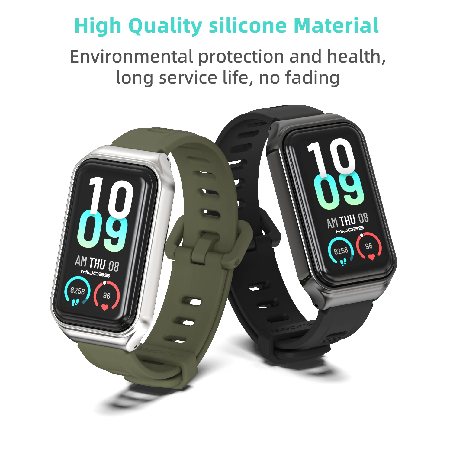 Strap For Amazfit Band 7 Smart Watch Silicone Band For Amazfit 7 Band Strap Bracelet Waterproof Replacement Watchband