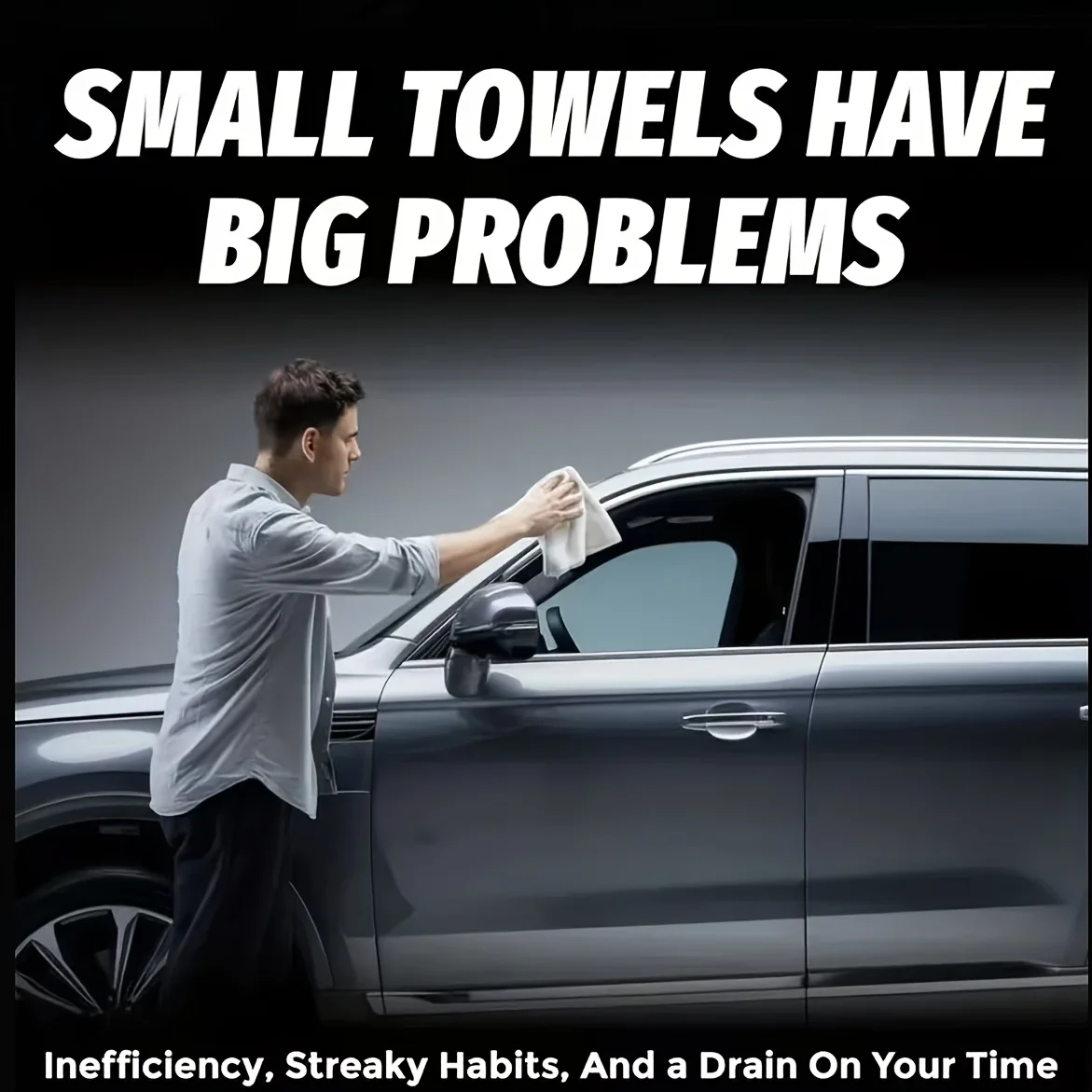 Ultra Absorbent Car Towel XXL Extra Large Microfiber Drying Towel - Ultra Absorbent Thickened Technology with Twist Ring Design