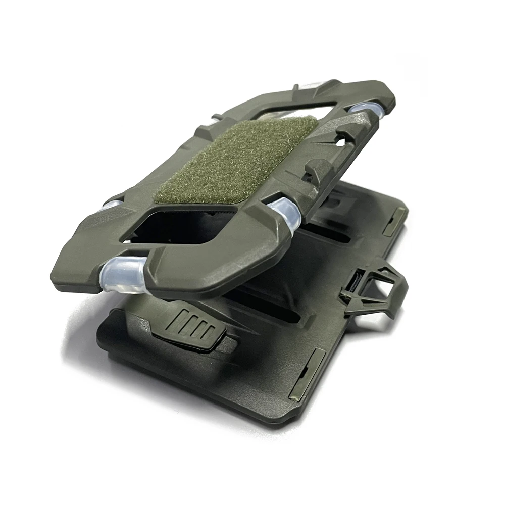 Tactical MOLLE Phone Holder, Folding Navigation Board, Cellphone Hold Gear, Airsoft Hunting Vest Accessories