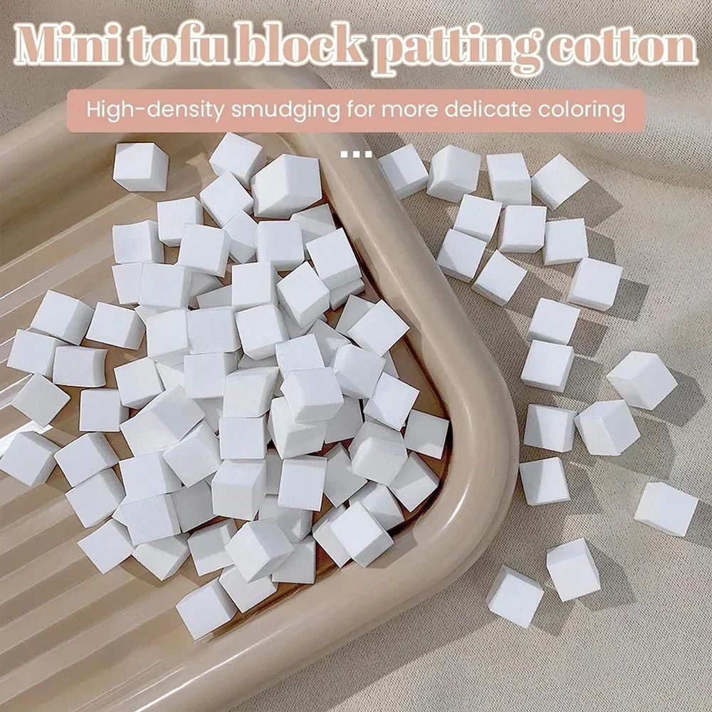 LINMANDA 200/50PCS Nail Sponge Sponge with Grab Pen and Sponge Grab Clip Set Nail Gradient Color Nail Tool Accessories