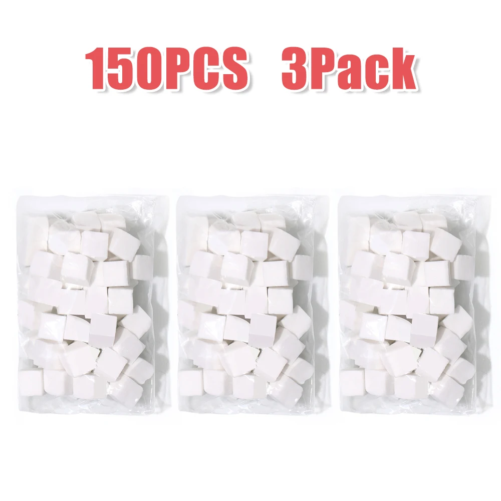 LINMANDA 200/50PCS Nail Sponge Sponge with Grab Pen and Sponge Grab Clip Set Nail Gradient Color Nail Tool Accessories