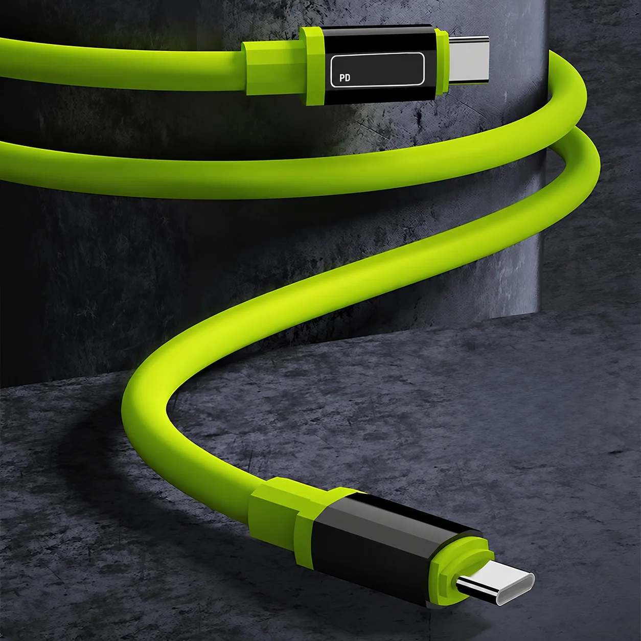 6A Type C To Type C Mobile Phone Charging Cable Universal High Power Charger USB Cord 6A USB C Cable for Xiaomi iPhone Samsung