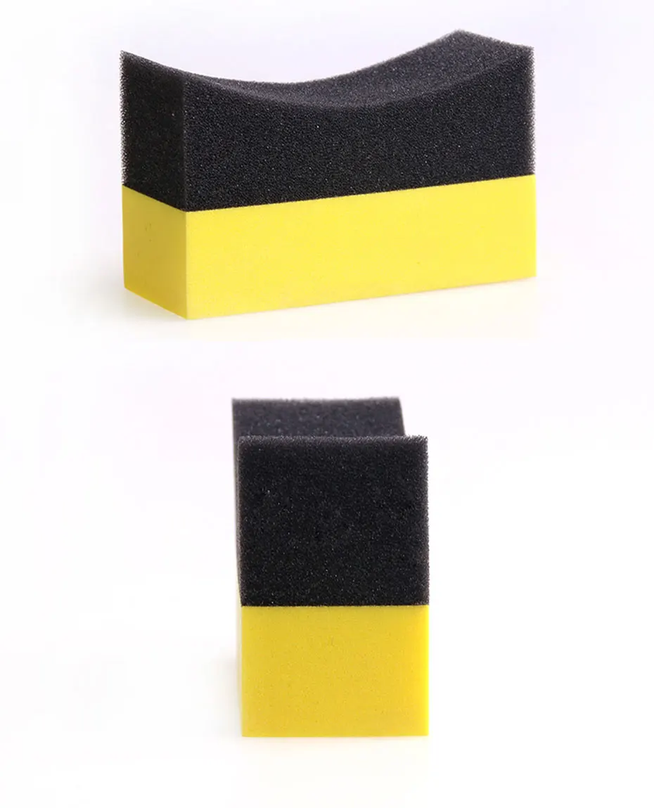 5/10pcs Auto Cleaning Sponge Brush Set for Car Wheel Tire Wash Wipe Water Suction Sponge Pad Wax Polishing Tyre Brushes Tools