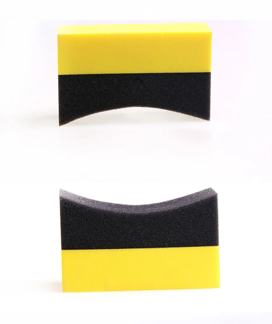 5/10pcs Auto Cleaning Sponge Brush Set for Car Wheel Tire Wash Wipe Water Suction Sponge Pad Wax Polishing Tyre Brushes Tools