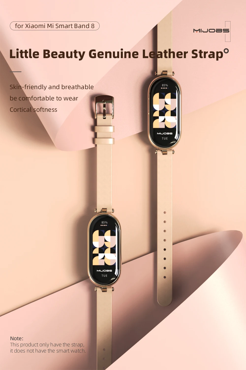 Mi Band 10 11 9 8 7 6 5 Strap for Xiaomi Smart Band 8 Bracelet NFC Global Version Leather Watch Band Mi 8 Wristband Miband 9 10