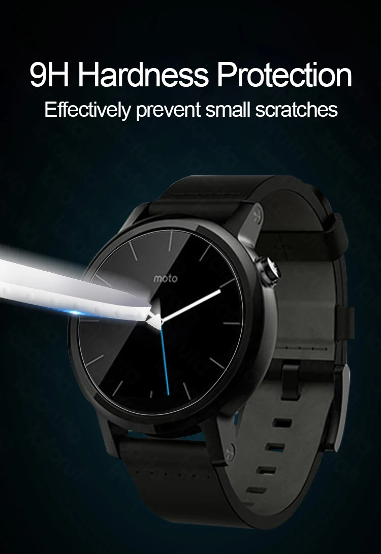 All Size Round Watches Tempered Glass Screen protector Diameter 23 25 28 32 33 37 43 44 45 46 mm Protective Film For Smart Watch