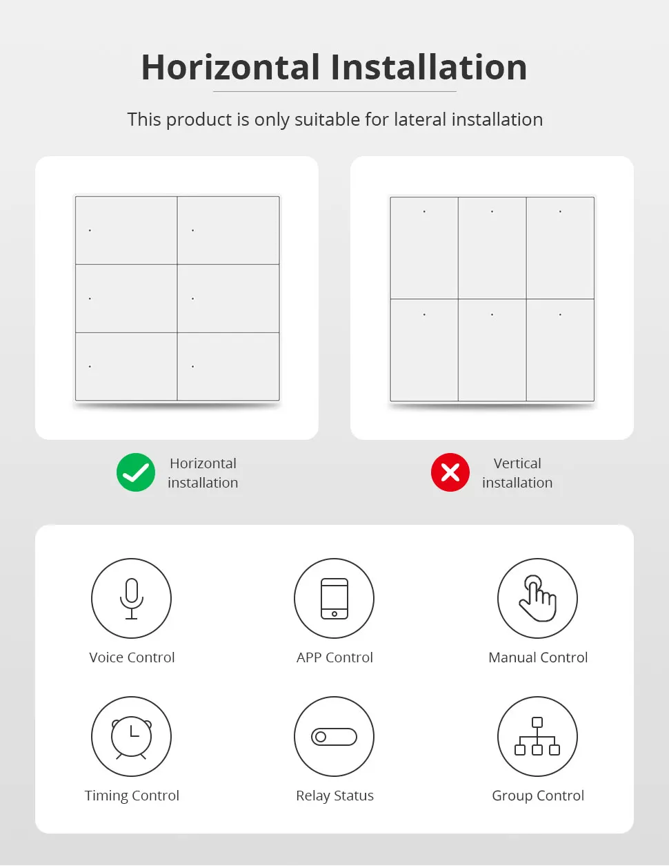 Zemismart Zigbee US AU Wall Light Switch with Neutral 1 2 3 4 6 Gangs Smart Interruptor Work with Tuya Alexa Google Home