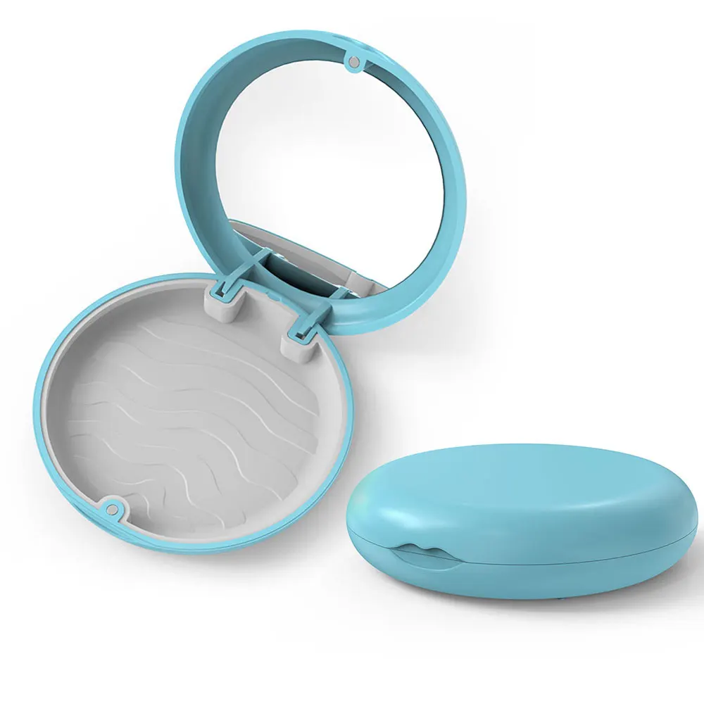 Dental Retainer Case Fake Teeth Box Orthodontic Denture Storage Box Mouth Guard Braces Aligner Case Oral Care Tool Organizer Hot