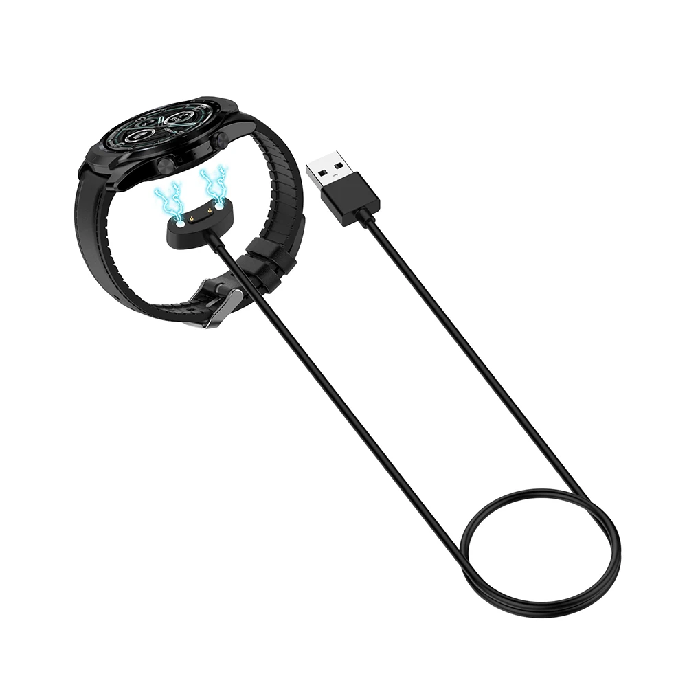 High Quality Charger for Ticwatch Pro 5 Cord / TicWatch E3 / Pro X / Pro 3 / Pro3 LTE USB Charging Cable Smartwatch Accessories