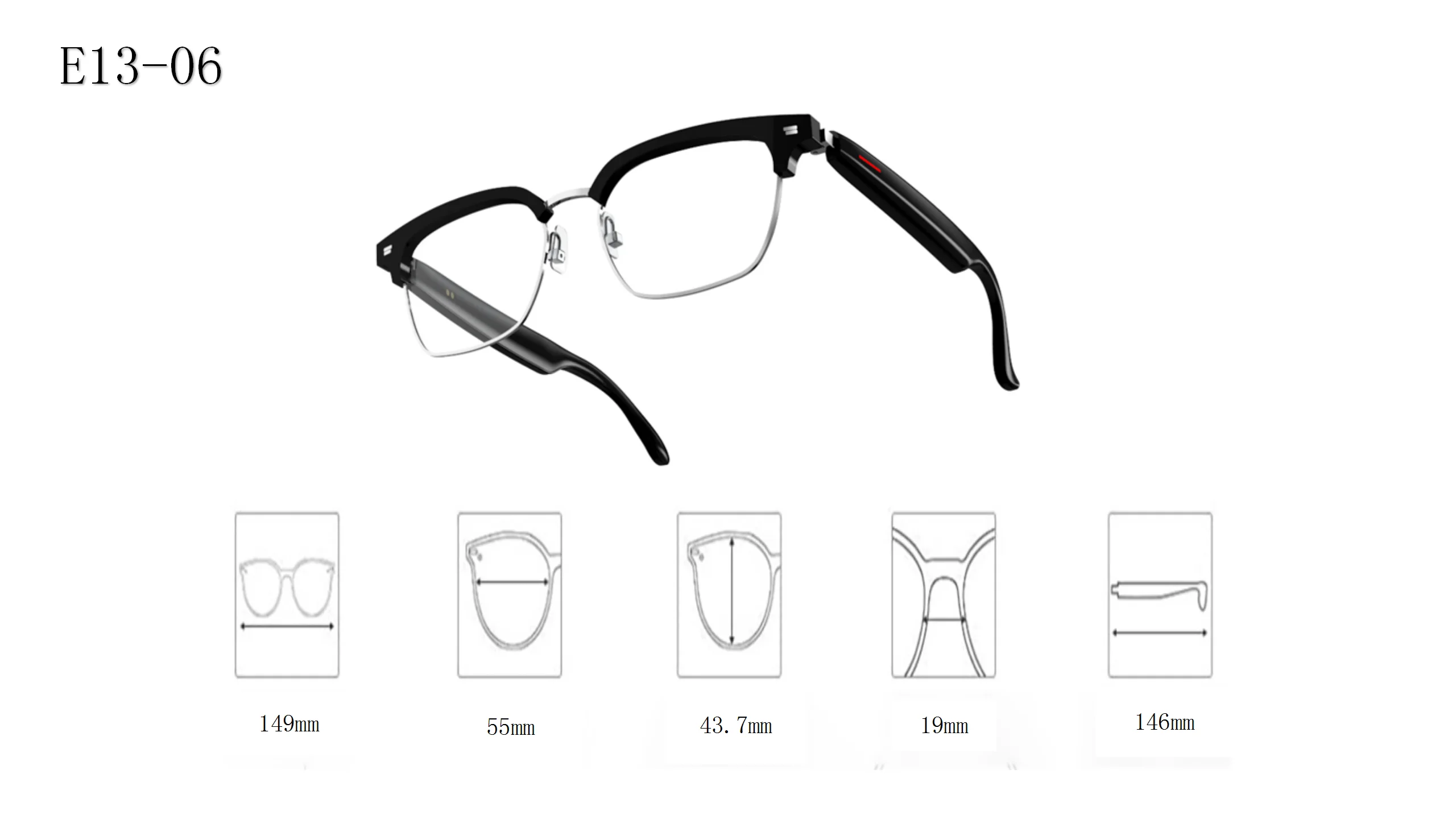 Bluetooth Smart Glasses With Automatic Adjustment Wireless Bluetooth Headset Anti Blue Light Sunglasses Man Woman Waterproof