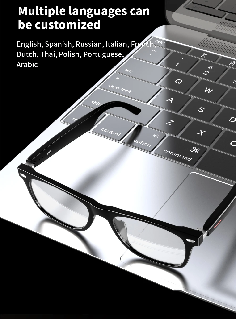 Bluetooth Smart Glasses With Automatic Adjustment Wireless Bluetooth Headset Anti Blue Light Sunglasses Man Woman Waterproof