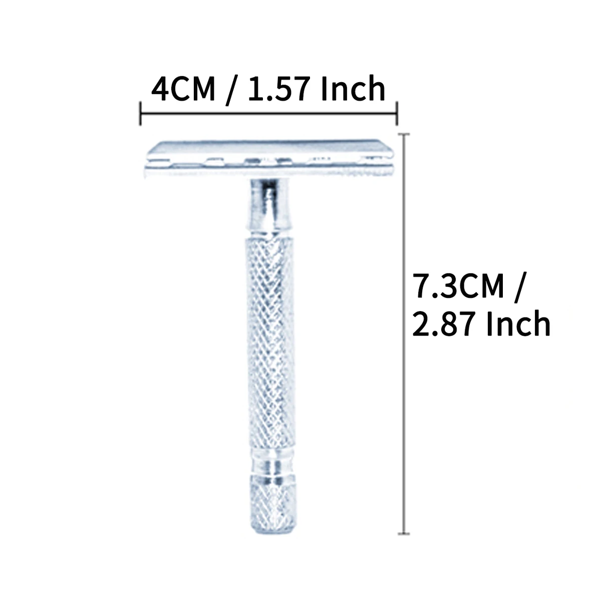 Stainless Steel Safety Razor for Men Barber Shaving Hair Beard Manual Double Edge Barbeador