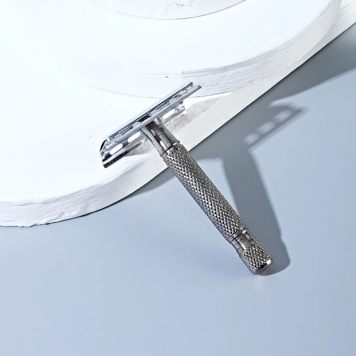 Stainless Steel Safety Razor for Men Barber Shaving Hair Beard Manual Double Edge Barbeador