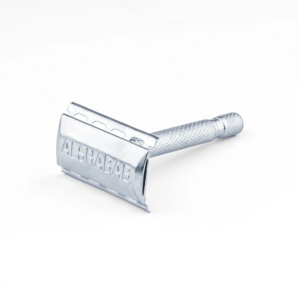 Stainless Steel Safety Razor for Men Barber Shaving Hair Beard Manual Double Edge Barbeador