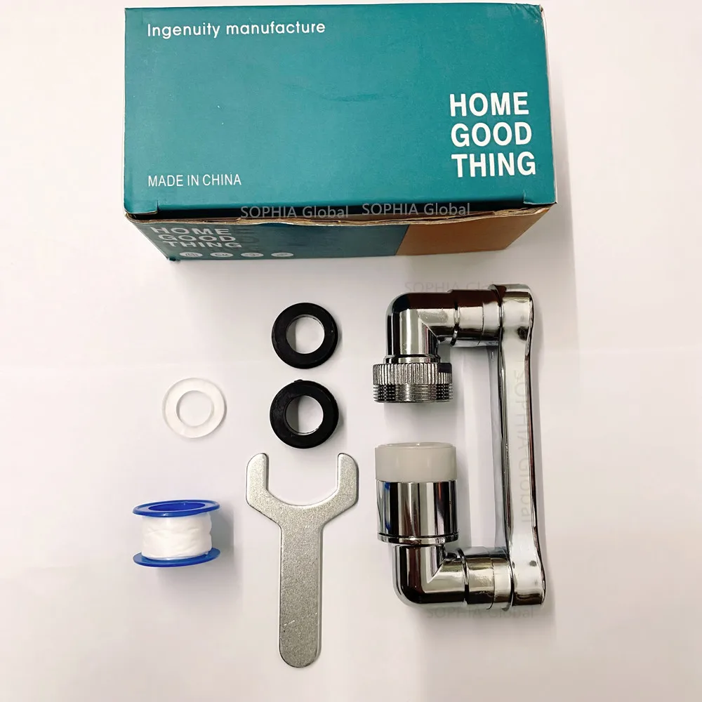 Heavy Metal Universal 1080° Rotation Faucet Sprayer Head For Kitchen Washbasin Extension Faucet Bubbler Sink Tap Splash Nozzle