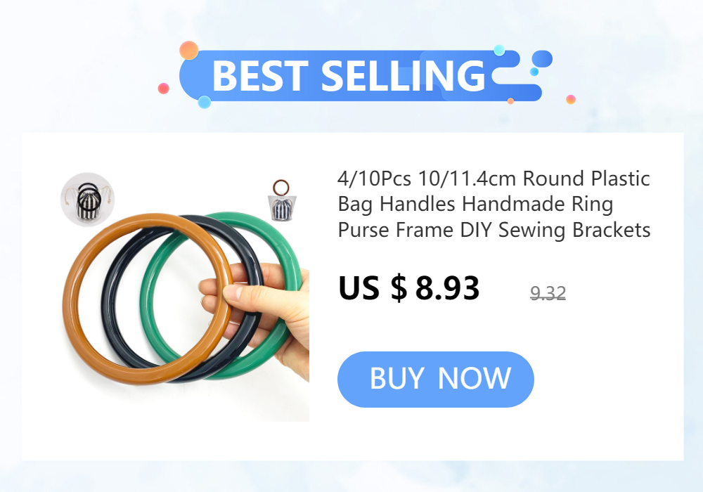 1/2/5Pcs Deepeel 20.5cm Embossed Bags Handle Purse Frames Clutch Kiss Clasp Sewing Brackets DIY Metal Bag Handles Accessories