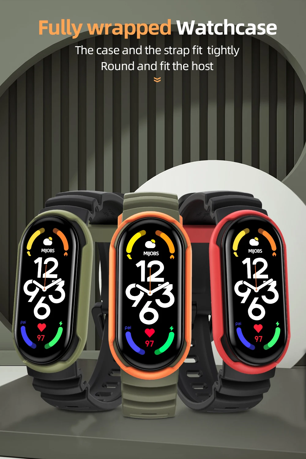 Strap for Mi Band 7 6 5 Silicone Bracelet for Xiaomi Mi Band 6 Strap Man Woman Breathable Rubber Watchband