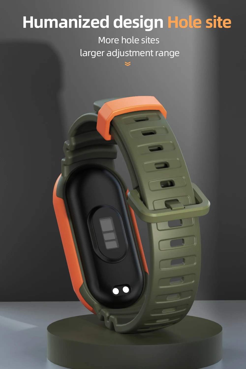Strap for Mi Band 7 6 5 Silicone Bracelet for Xiaomi Mi Band 6 Strap Man Woman Breathable Rubber Watchband
