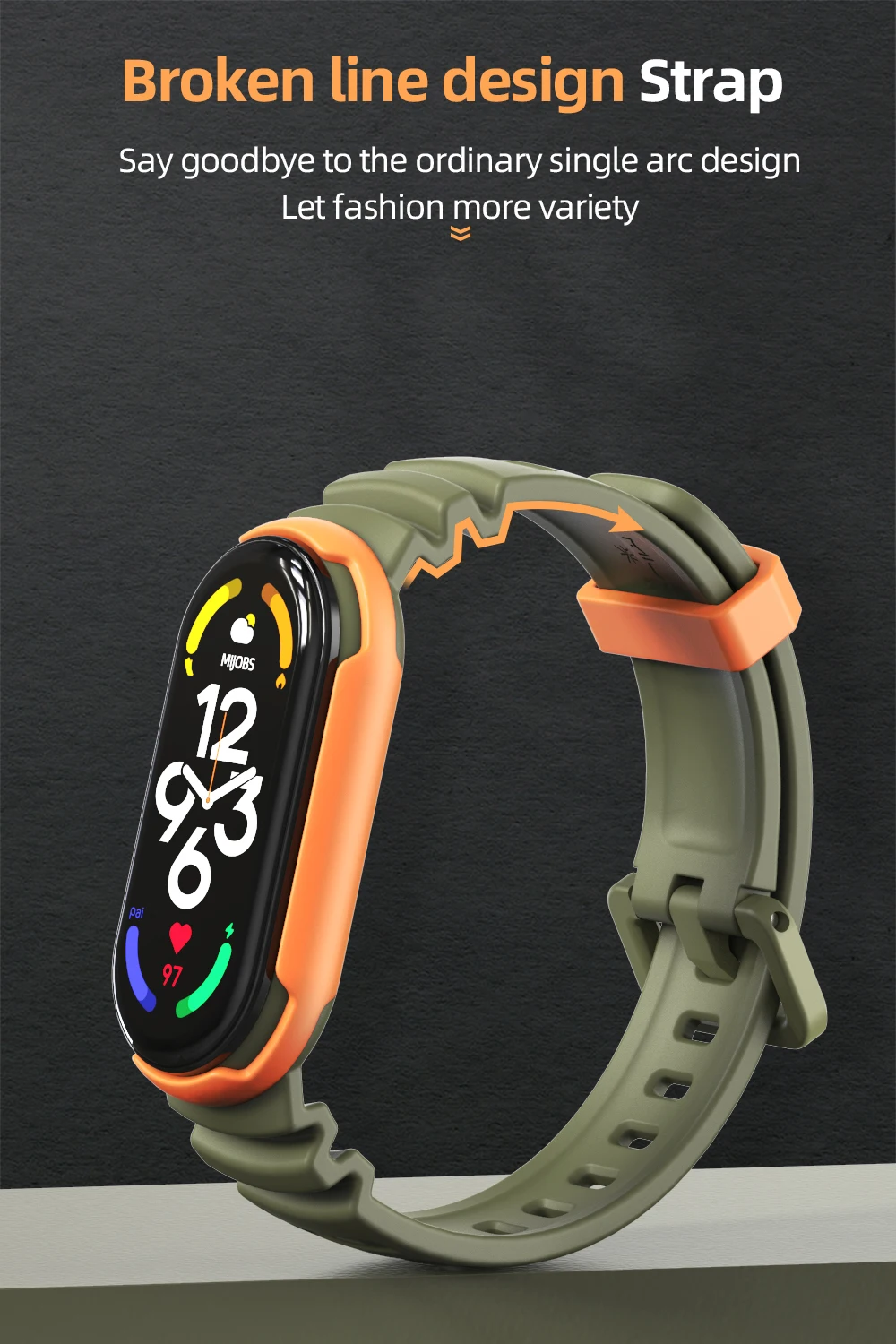 Strap for Mi Band 7 6 5 Silicone Bracelet for Xiaomi Mi Band 6 Strap Man Woman Breathable Rubber Watchband
