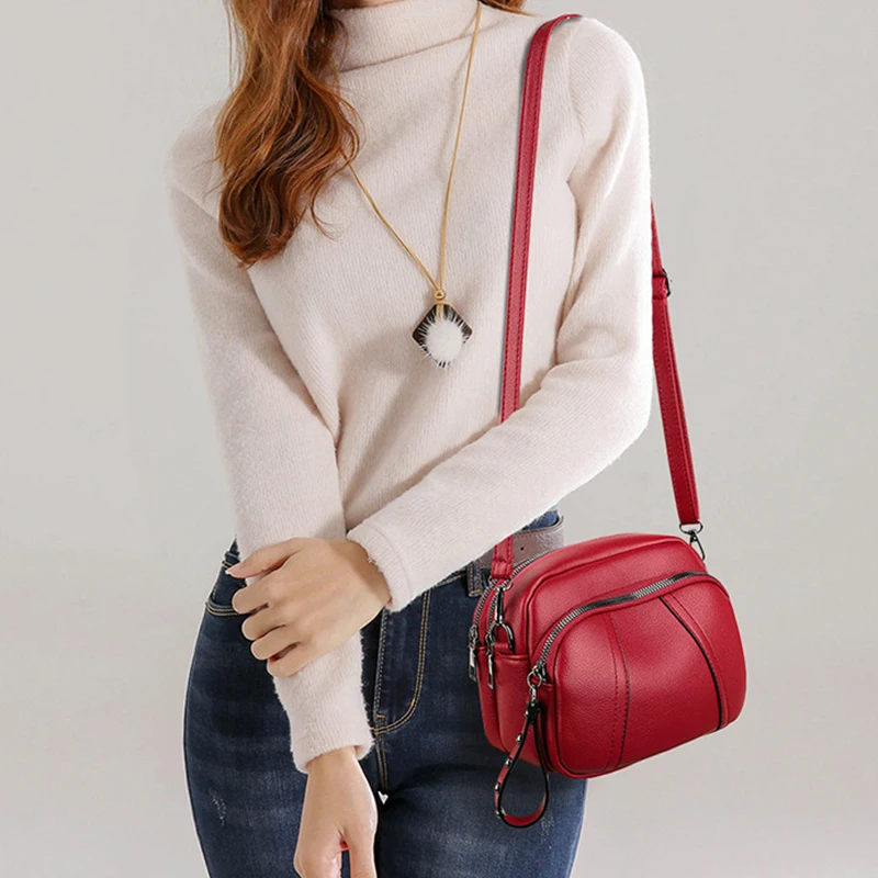 Famous Designer Brand Bags Women Leather Handbags New Luxury Ladies Hand Bags Purse Fashion Shoulder Bags