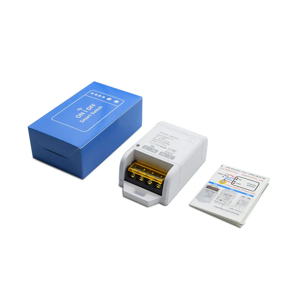 Smart Switch WIFI / ZIGBEE 30A 6600W / 4000W Relay Module Smart Life Wireless Remote Control Breaker Works with Tuya Alexa