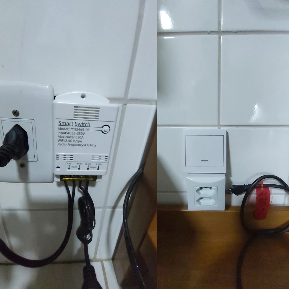 Smart Switch WIFI / ZIGBEE 30A 6600W / 4000W Relay Module Smart Life Wireless Remote Control Breaker Works with Tuya Alexa