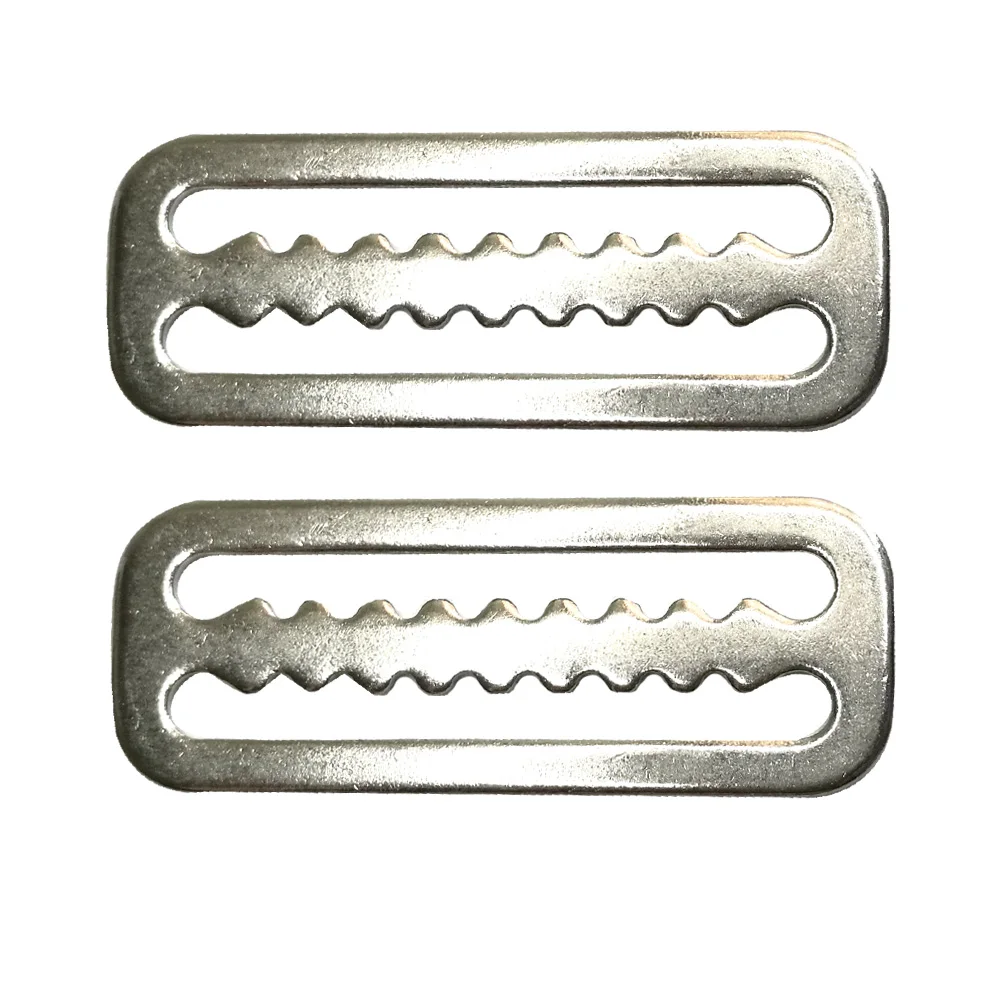 2" Stainless Steel Scuba Diving Weight Belt Slide Keeper D Ring Webbing Harness Belt Retainer Stopper Freediving BCD Accessoires