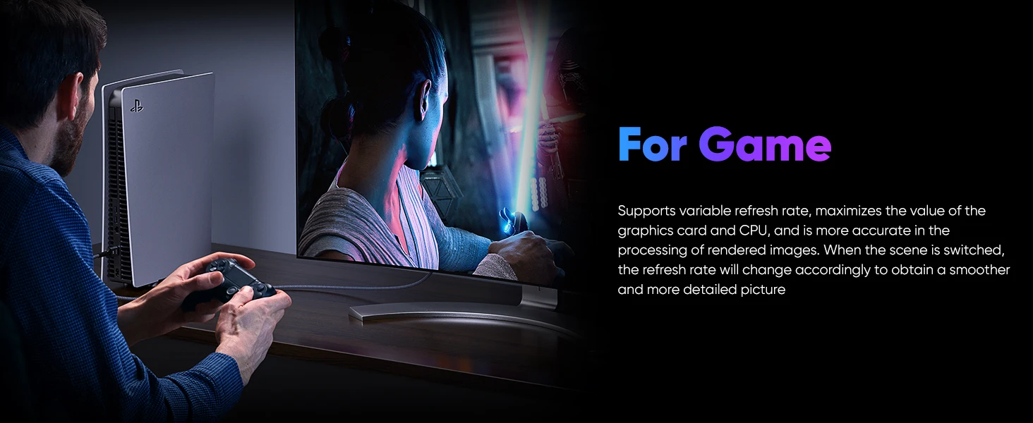 MIZIQIER Long 8K HDMI 2.1 Cables, 48Gbps Ultra High Speed Braided Cord-4K@120Hz 8K@60Hz for Roku TV/PS5/PS4/HDTV/RTX 3080 3090