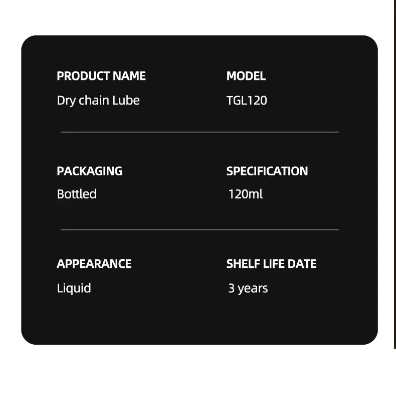 120ML Road MTB Bike Waxy Dry Chain Oil Repair Bicycle Waxy Maintenance Oil Squirt Lube Chain Fork Flywheel Bike Bearing Grease