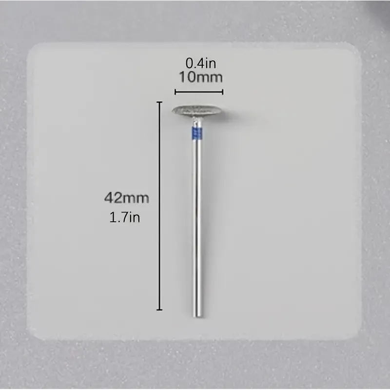 Removal Head Diamond Electric Nail Drill Bit Disc Grinding Burr T Mills Grinder Cuticle Cutter Art Tools Nail Polishing Bits