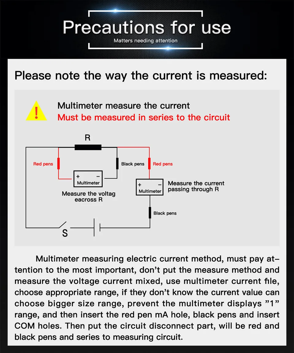 Multimeter Tester Pen Suit ANENG Multimeters 1999 Counts 24-250V Voltage Detector Meter Diagnostic Breakpoint Finder