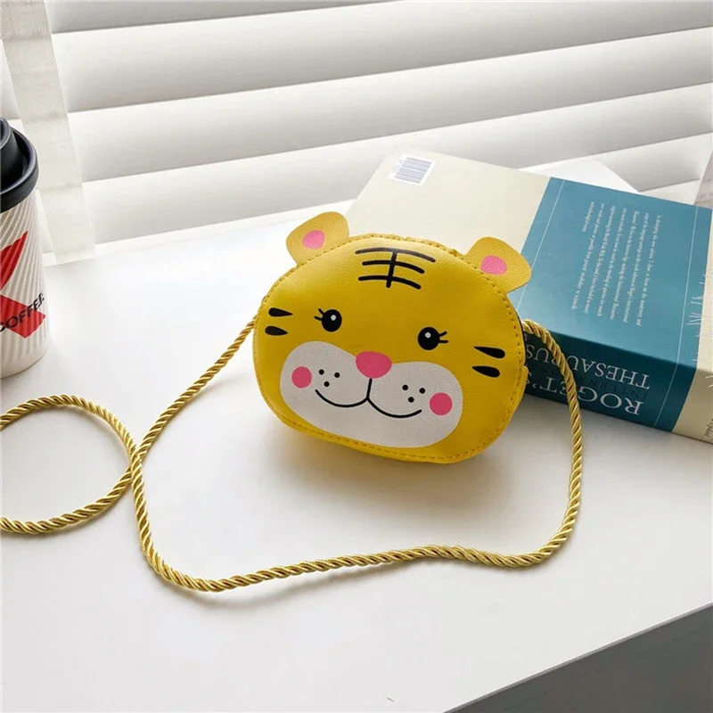 Kids Baby Girls Boys Cartoon Animal Bag Crossbody Design Purse Handbags Bags PU Leather Cute rabbit Snap Shoulder Bag 2024 Gift