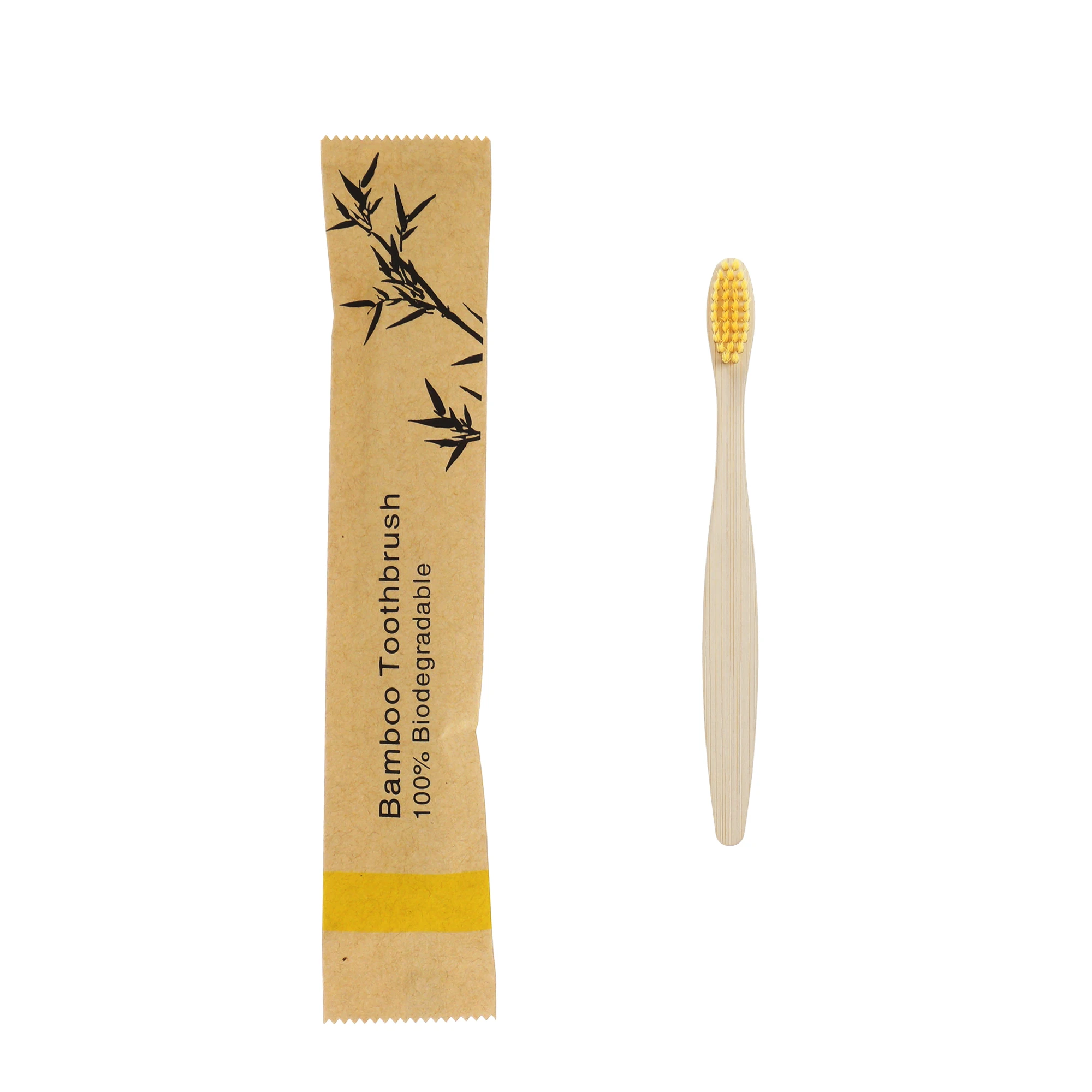 10Pcs Children Bamboo Toothbrushes Soft Bristles Child Toothbrush Eco Friendly Biodegradable Wooden Handle Teeth Whitening Brush