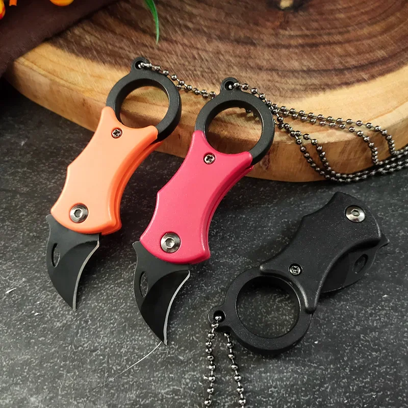 Mini Utility Folding Knife Slicing Meat Fruit Fish Knife Cleaver Meat Chop Vegetables Kitchen Knives Boning Butcher Chef Knife