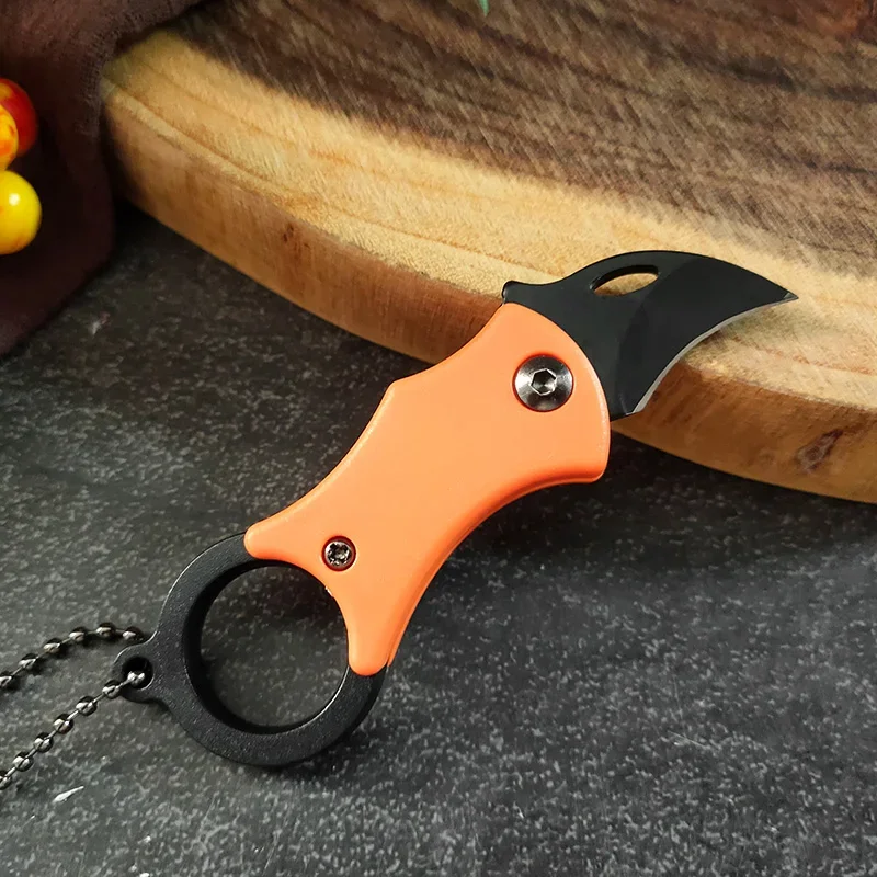 Mini Utility Folding Knife Slicing Meat Fruit Fish Knife Cleaver Meat Chop Vegetables Kitchen Knives Boning Butcher Chef Knife