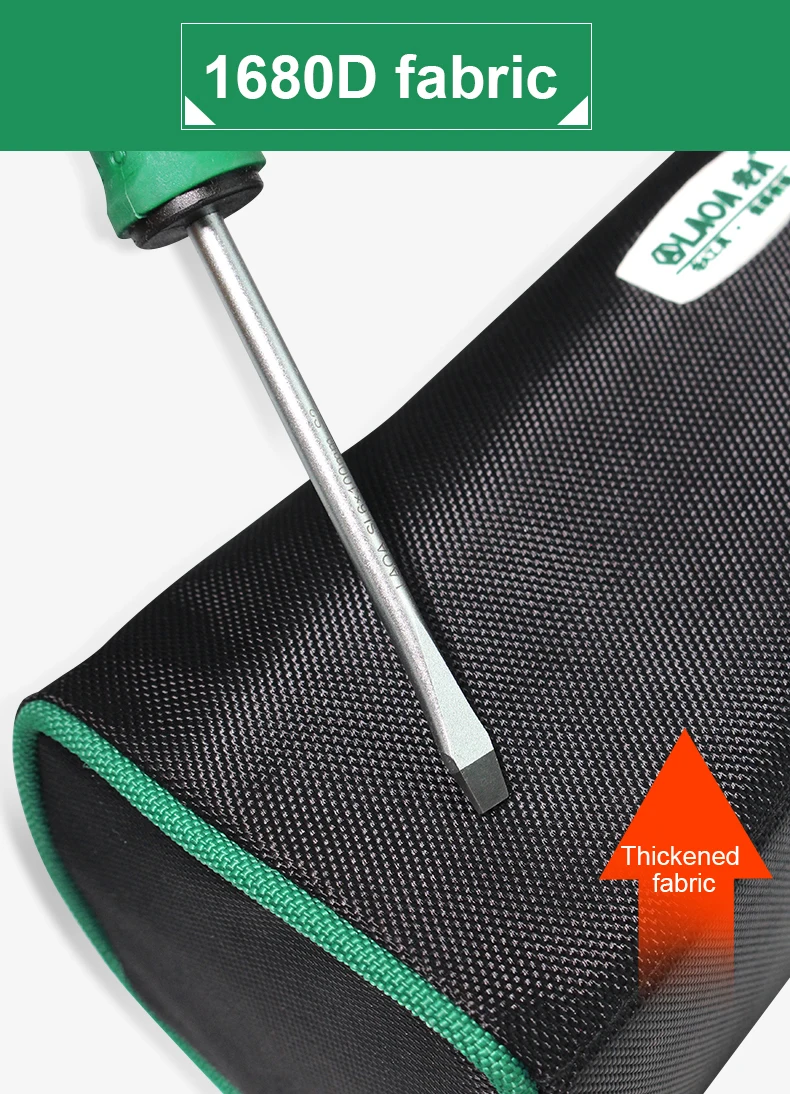 LAOA 1680D Oxford Canvas Waterproof Handbag for Screws Nails Metal Car Parts Storage Fishing Travel Makeup Organizer Tool Bags