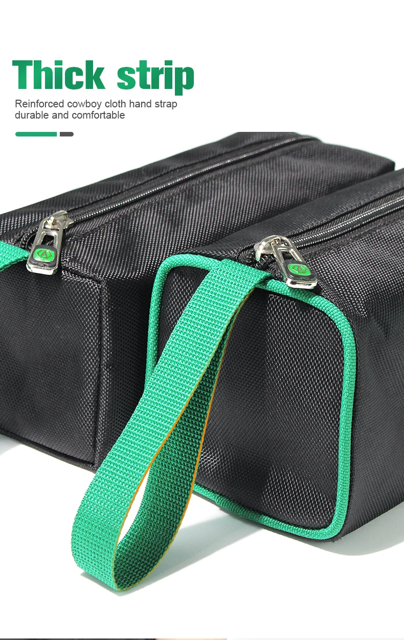 LAOA 1680D Oxford Canvas Waterproof Handbag for Screws Nails Metal Car Parts Storage Fishing Travel Makeup Organizer Tool Bags