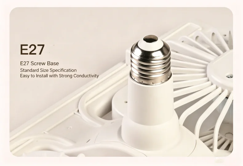 60W LED Ceiling Fan Lights with Remote E27 Socket Low Floor Double Fans Lamp Fit for Living Room Bedroom Dining Room Fan Fixture