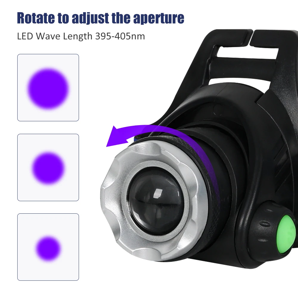 Beam Light UV Lash Hands Free Curing System for Eyelash Extensions with LED Headlamp & Foot Pedal Professional Lash Application