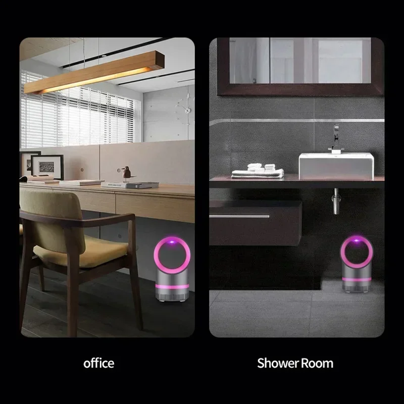 Lenovo 2-in-1 Mosquito Killer Lamp Electric Fly Trap Insectkiller USB Plugged In Lamp Household  Mute Anti Mosquito Lamp Insect