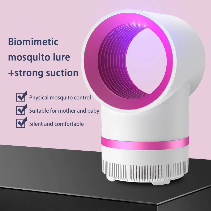 Lenovo 2-in-1 Mosquito Killer Lamp Electric Fly Trap Insectkiller USB Plugged In Lamp Household  Mute Anti Mosquito Lamp Insect