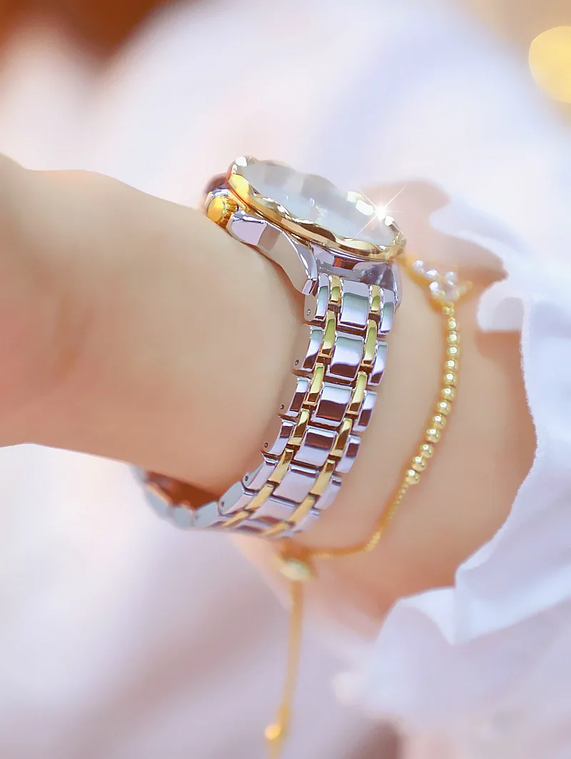 Diamond Women Watch Luxury Brand 2025 Rhinestone Elegant Ladies Watches Rose Gold Clock Wrist Watches For Women relogio feminino