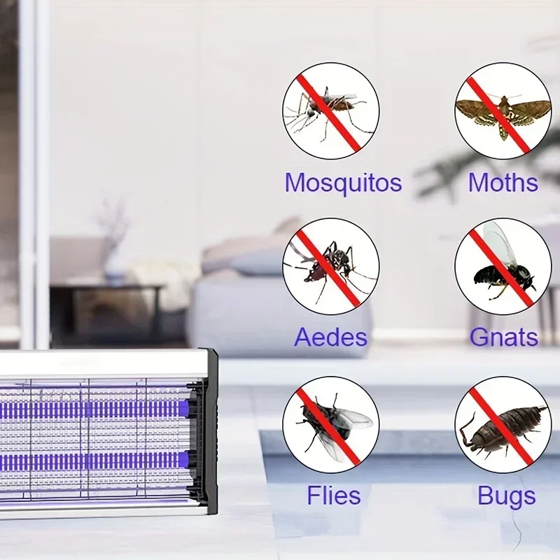 JOYINLED Mosquito Killer Lamp UV Light Insect Trap Fly Catcher for Bedroom Indoor Pest Control Anti Mosquito Repellent Fly Trap