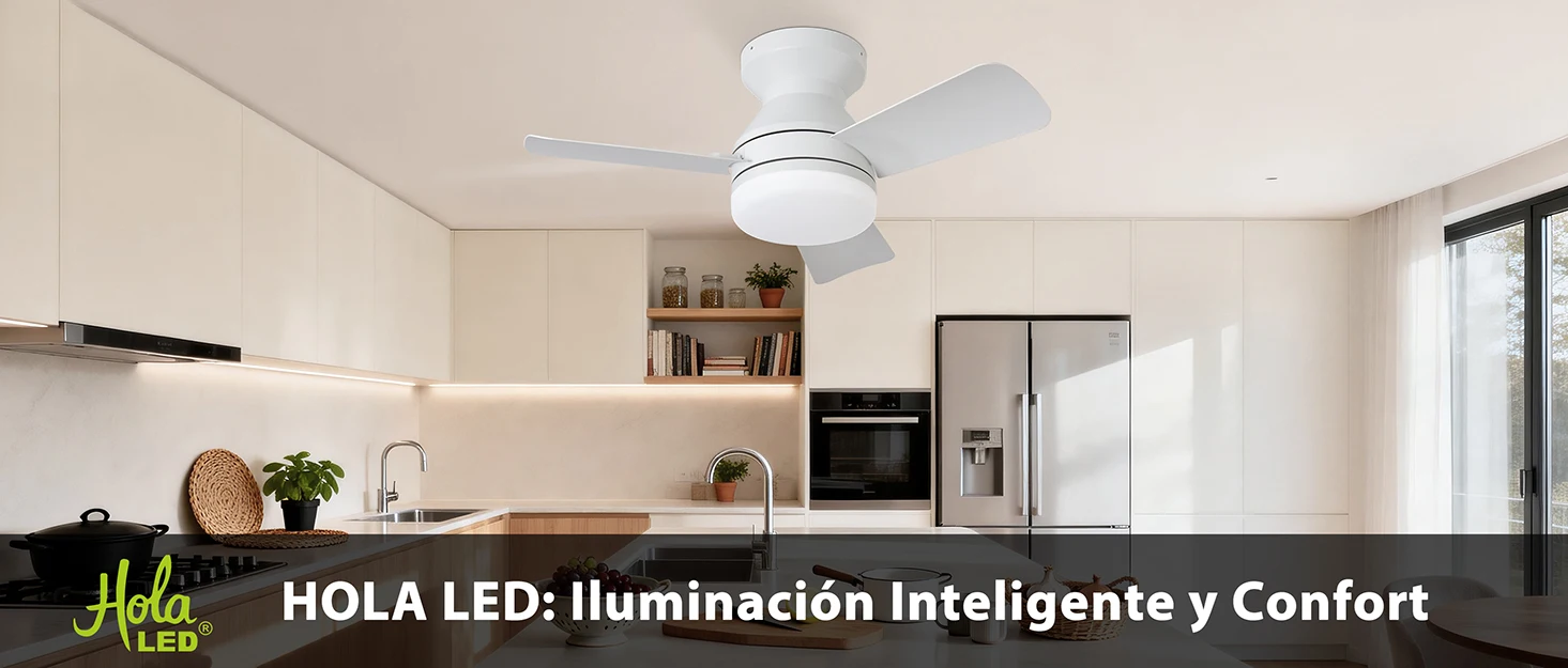 Ceiling Fan with 30W Led Light, Silent Dc Motor Ø80Cm, 6 Speeds with Remote Control, Winter-Summer Function, 3 Temperatures and Timer, Modern Fan Lamp for Bedroom and Living Room